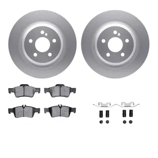 R1 Concepts WDWH1-63053 Brake Rotor- Carbon Coated W/ Ceramic Pads & Hdw